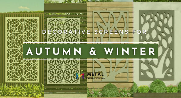 Decorative screens for autumn & winter