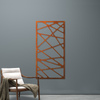 Entangled Metal Garden Screen: The Ideal Choice for Durable Outdoor Privacy - Corten