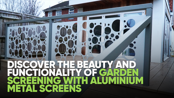 Discover the Beauty and Functionality of Garden Screening with Aluminium Metal Screens