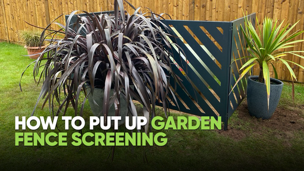 How to Put Up Garden Fence Screening