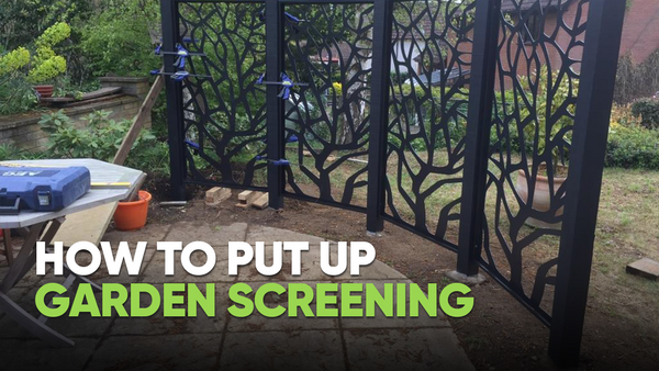 How to Put Up Garden Screening