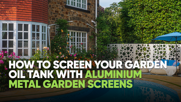 7 Genius Ways to Hide Your Garden Oil Tank with Aluminium Screens