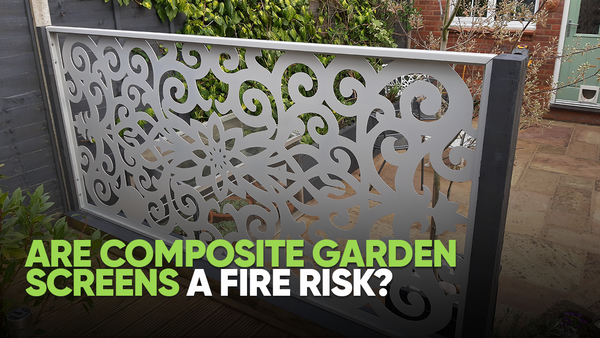 Are Composite Garden Screens a Fire Risk?