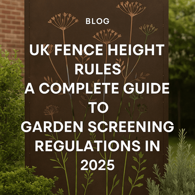 UK Fence Height Rules: A Complete Guide to Garden Screening Regulations in 2025