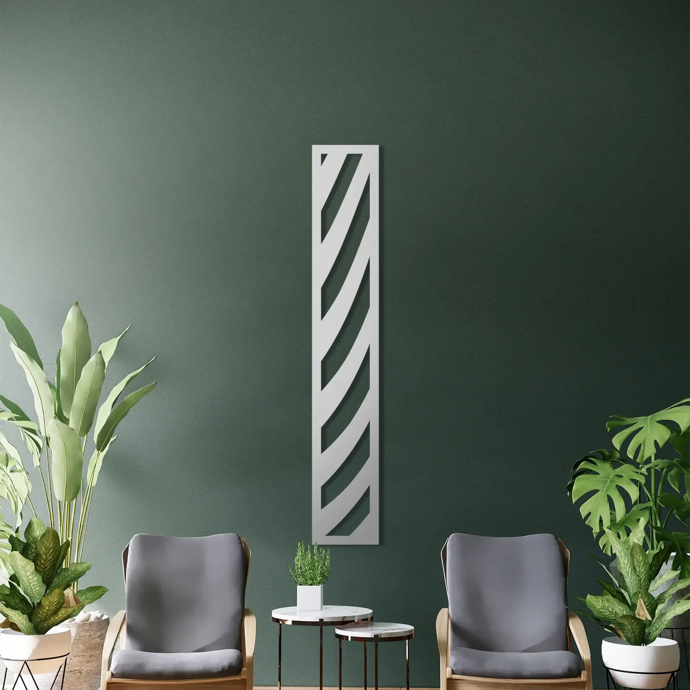 Curves Metal Garden Screen: Elevate Your Outdoor Decor
