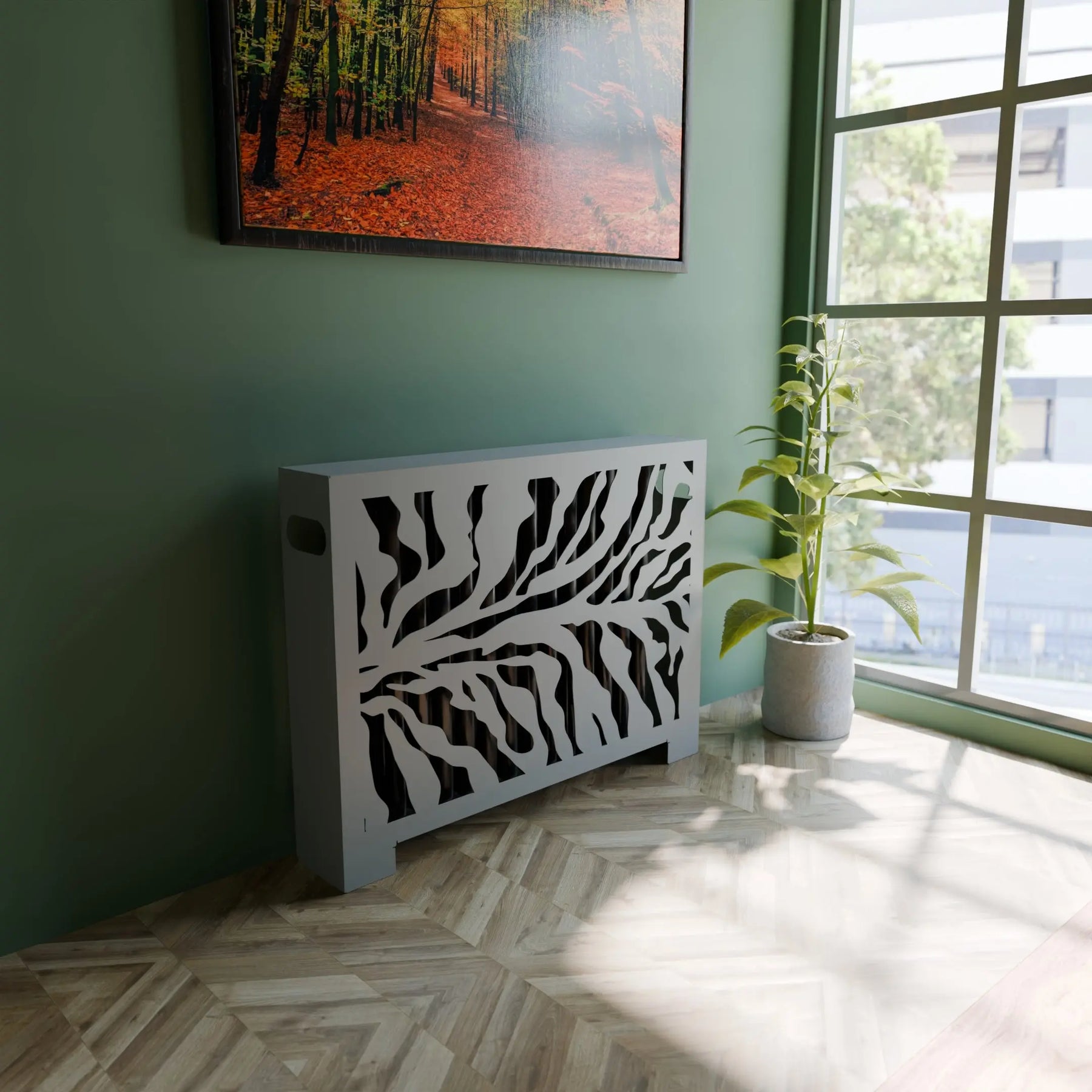 Mod Metal Radiator Covers Africa Radiator Covers UK - Metal Exotic Design