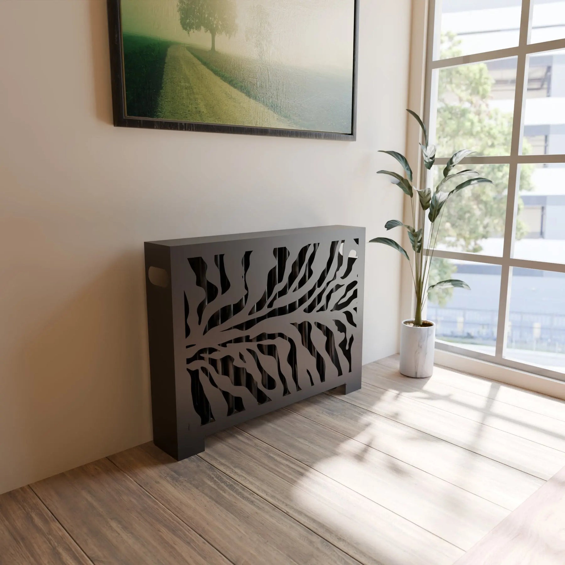 Mod Metal Radiator Covers Africa Radiator Covers UK - Metal Exotic Design