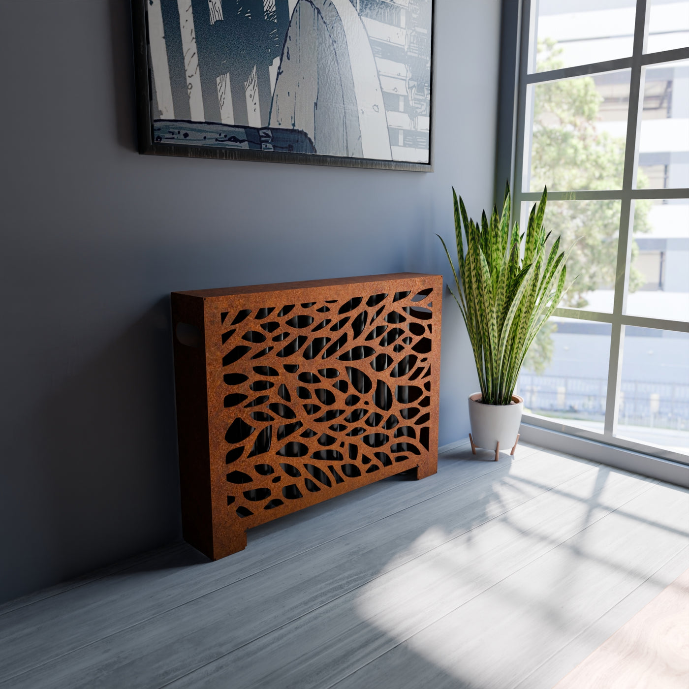 Stylish Functional Modern Radiator Covers Metal Garden Screen Stylish Functional Modern Radiator Covers Metal Garden Screen