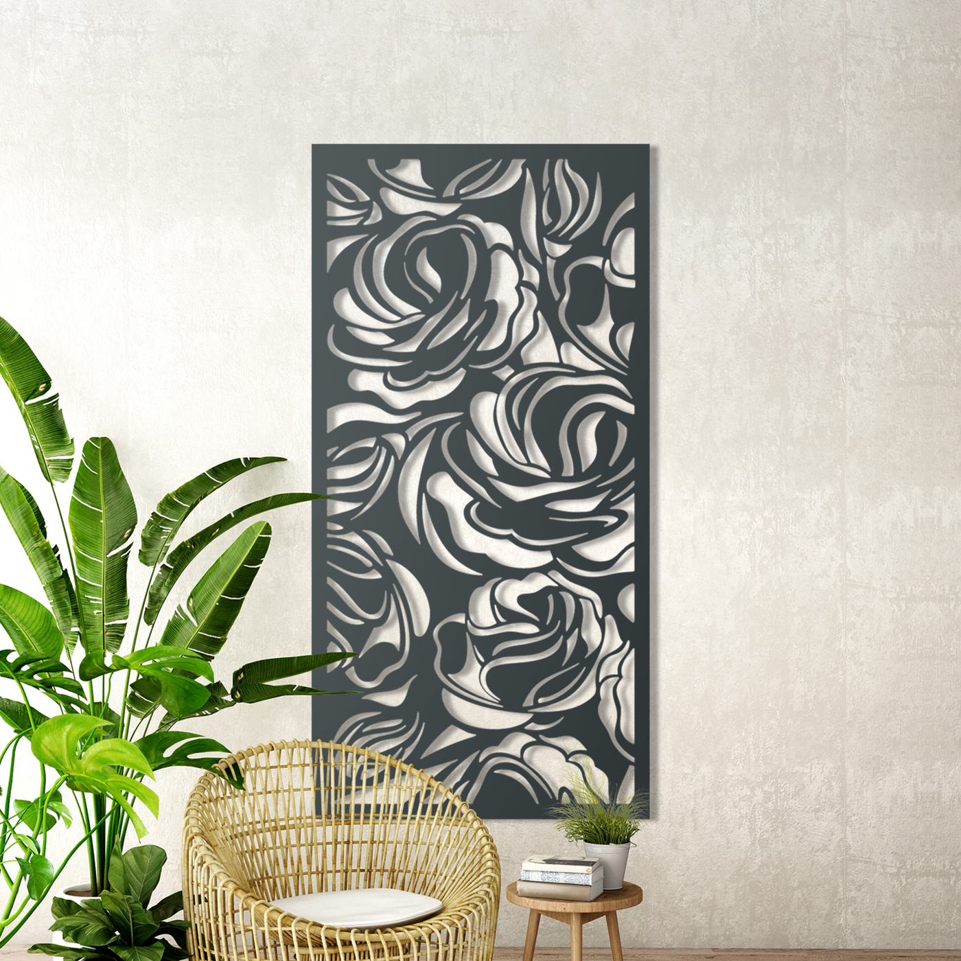 Roses Metal Garden Screen: Durable, Stylish, and Functional