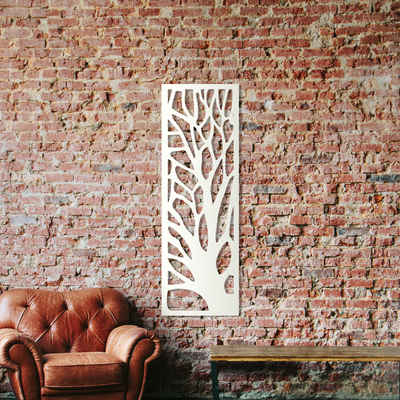 Spring Silhouette Garden Privacy Screen | Premium Metal UK