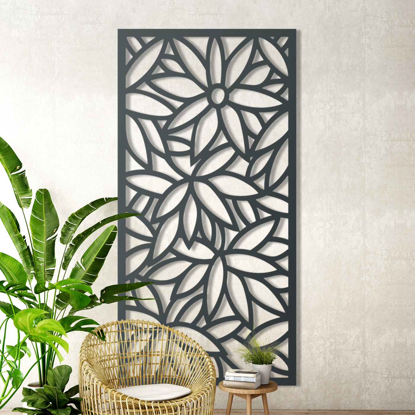 Flower Bloom Metal Garden Screen: A Great Way to Add Style and Privacy to Your Outdoor Space
