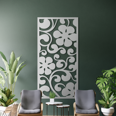 Simply Green Metal Screen: A Garden Screen that is Both Functional and Stylish
