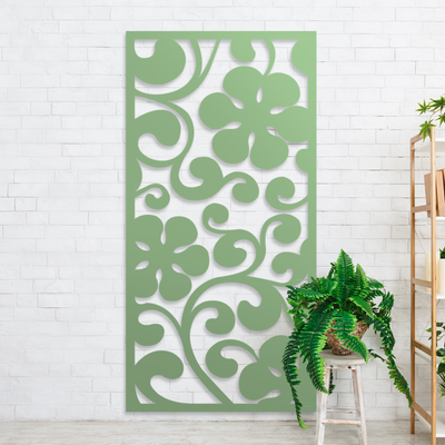 Simply Green Metal Screen: A Garden Screen that is Both Functional and Stylish