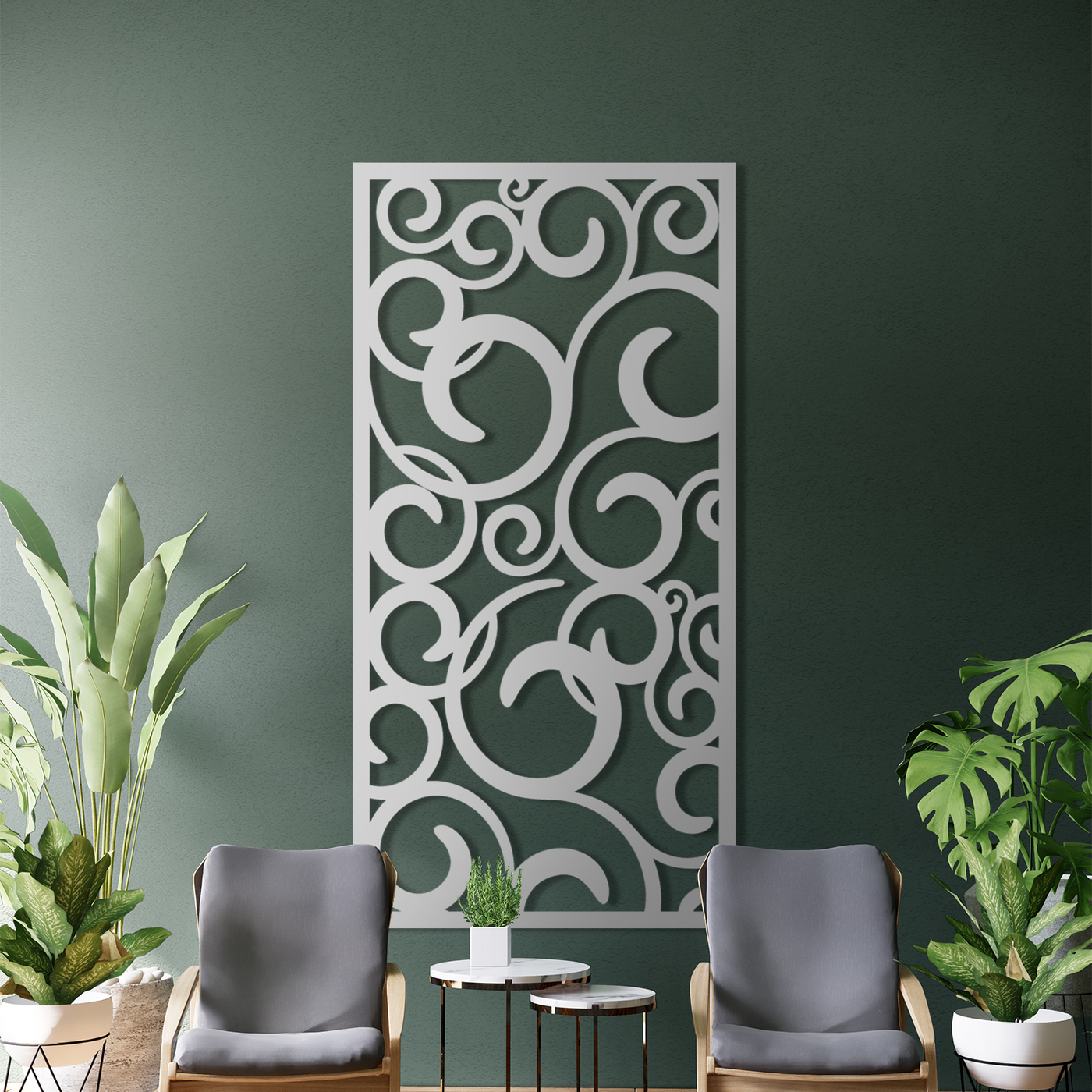 Curls Metal Screen: The Perfect Way to Add Privacy and Style to Your Garden