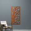 East Wind Metal Screen: The Ultimate Outdoor Privacy Solution - Corten