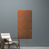 1101101001 Metal Screen: A Garden Screen that is Both Functional and Stylish - Corten