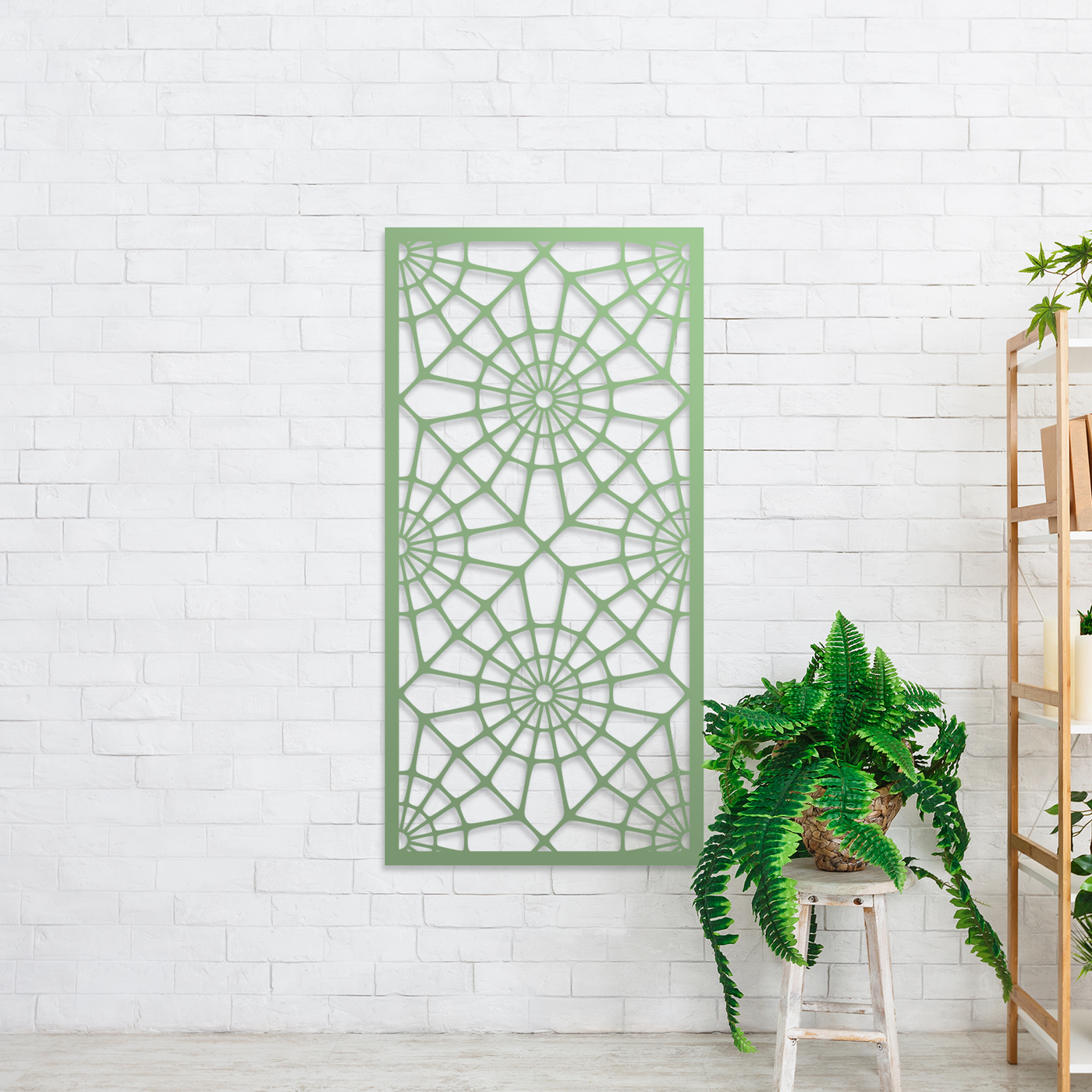 Spiders Web Garden Privacy Screen | Premium Metal Panels UK