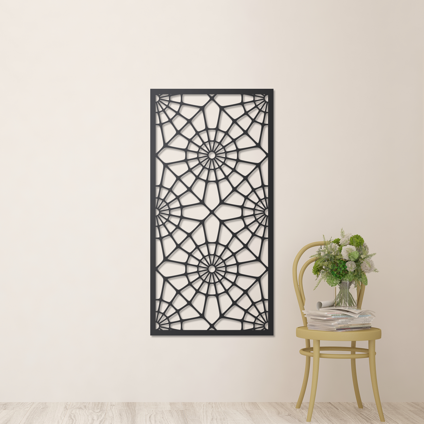 Spiders Web Garden Privacy Screen | Premium Metal Panels UK