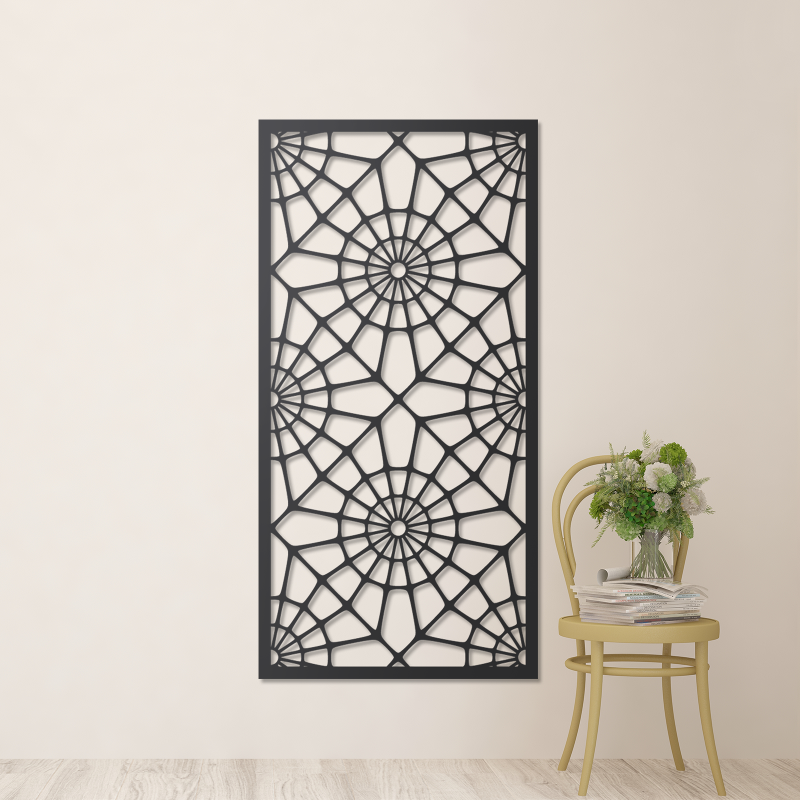 Spiders Web Garden Privacy Screen | Premium Metal Panels UK