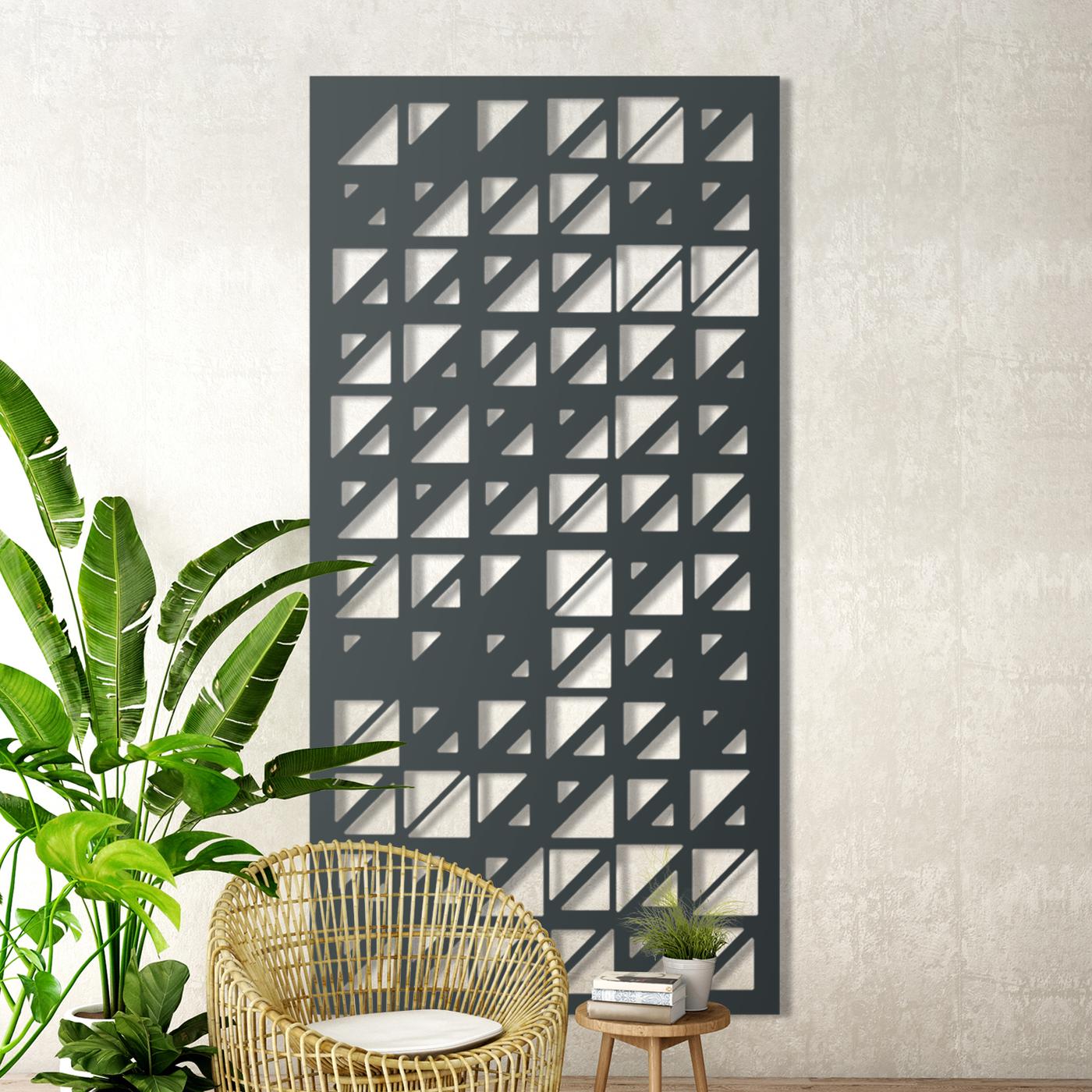 Mirror Mosaic Metal Garden Screen: Durable, Stylish, and Functional