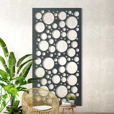 Bubble Bath Metal Screen: The Perfect Way to Add Privacy and Style to Your Garden