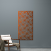 Venti Metal Screen: A Durable Solution for Garden Privacy - Corten